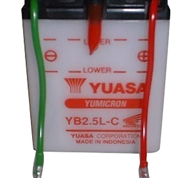 Yuasa - Battery YB2.5L-C -.+ Yuasa Ind