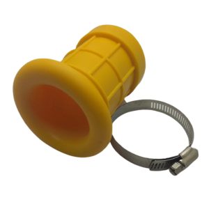 Syscast - Χοανη ελευθερας 44mm/50mm κιτρινο πλαστικο μακρυ