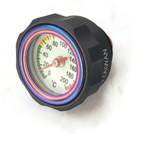 Others - Oil tap with temperature indicator Yamaha black 26mm