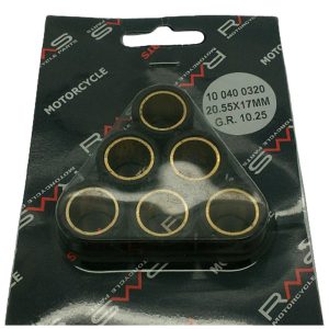 RMS - Weight rollers 21X17 10.0gr RMS