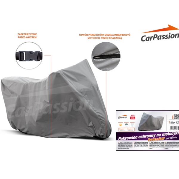 CarPassion - Cover moto XL CarPassion (EU-Made in Poland)