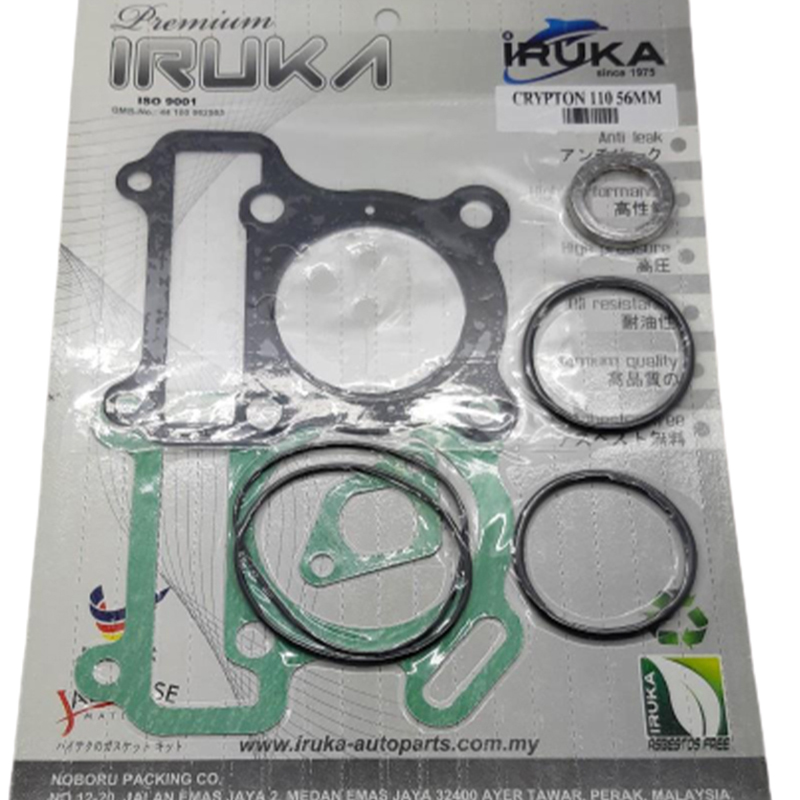 Φλαντζες Yamaha Crypton 105/115 55mm κεφαλης IRUKA σετ - (10480-618)