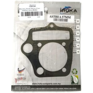 Iruka - Φλαντζες Honda Astrea 57mm κεφαλης σκετη IRUKA