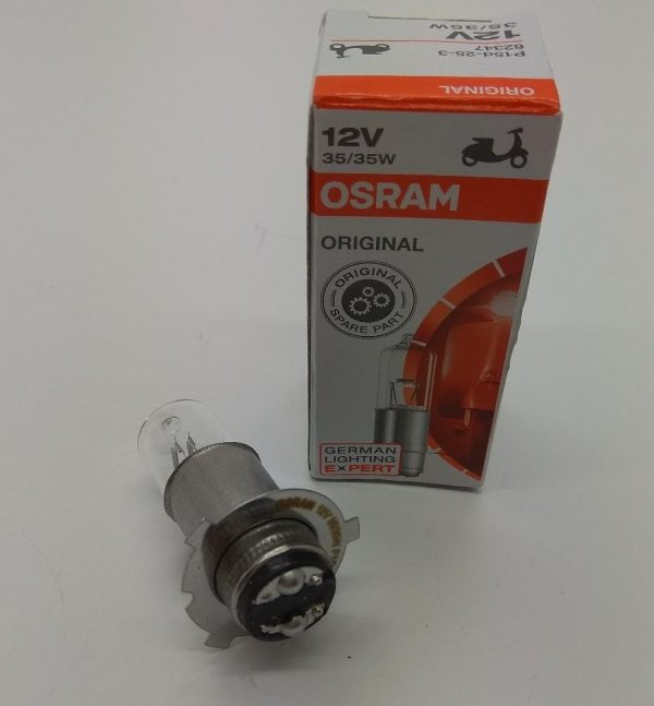 Osram - Λαμπα M5 12/35/35 3 ακιδες αλογονου Supra κλπ OSRAM ( P15D-25-3 )