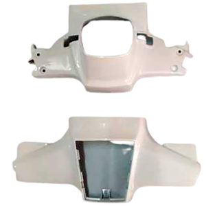 Cover handle bar Honda GLX white set
