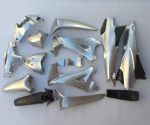 Plastic kit Honda Innova carb silver