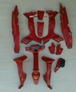 Plastic kit Yamaha Crypton R 105 red HLD Malaysia