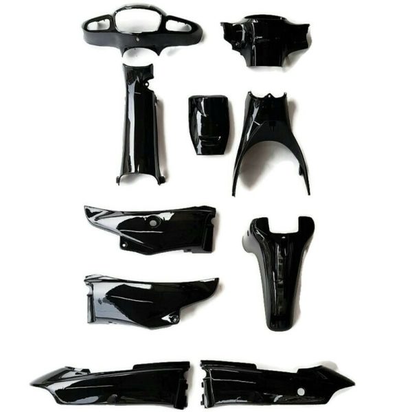 Plastic kit Modenas Kriss II black without outer cover