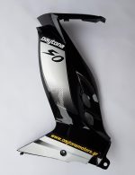Daytona Motors - Cover outer Daytona Sprinter left black with stickers 50cc orig