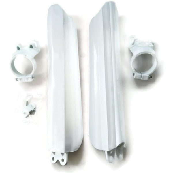 Fork protection Yamaha XT600 white