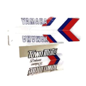 Others - Sticker card Yamaha T50 silver set