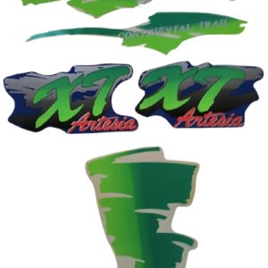 Others - Αυτοκολλητα Yamaha XT ARTESIA σετ πρασινα
