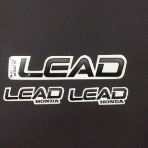Others - Αυτοκολλητο Honda Lead μαυρο σετ