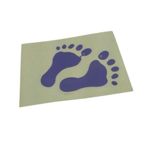 Others - Sticker feet purple
