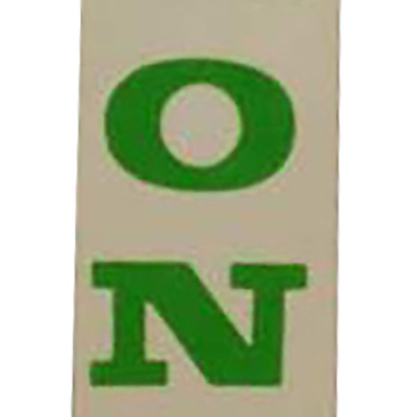 Others - Sticker Honda vertical green 4X19cm