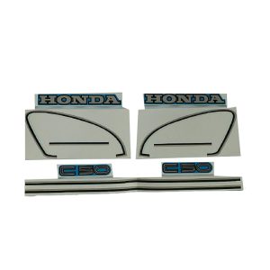 Modenas original parts - Αυτοκολλητα Honda C50 καρτελα μπλε σετ No2