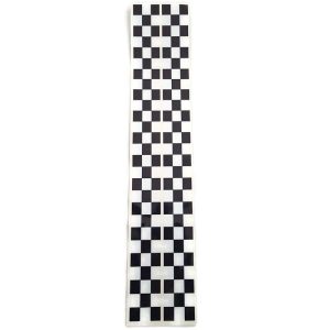 Others - Sticker racing flag white black 5X50cm set