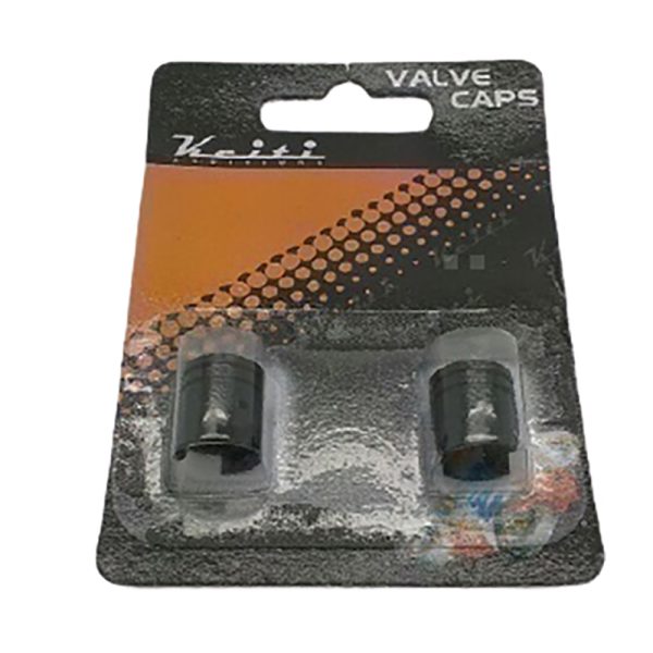 Keiti - Taps for tubes piston KEITI black set 2pcs