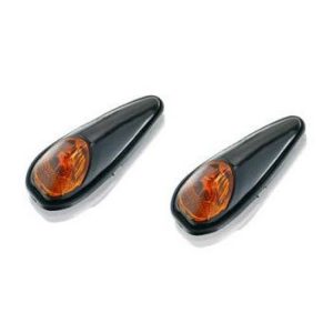 Others - Indicator mini light black with orange 25907