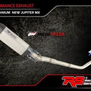 R9 exhausts - Εξατμιση Yamaha Crypton 135 R9 VALENCIA ανοξειδωτη