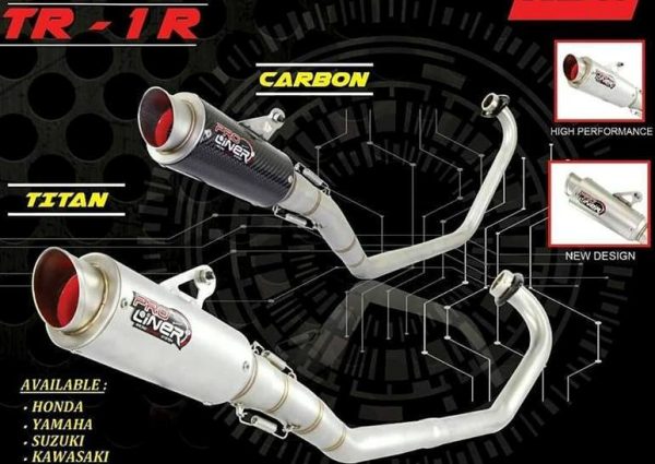 Proliner - Exhaust Yamaha Crypton 135 PROLINER TR1-R Carbon (LC4S)
