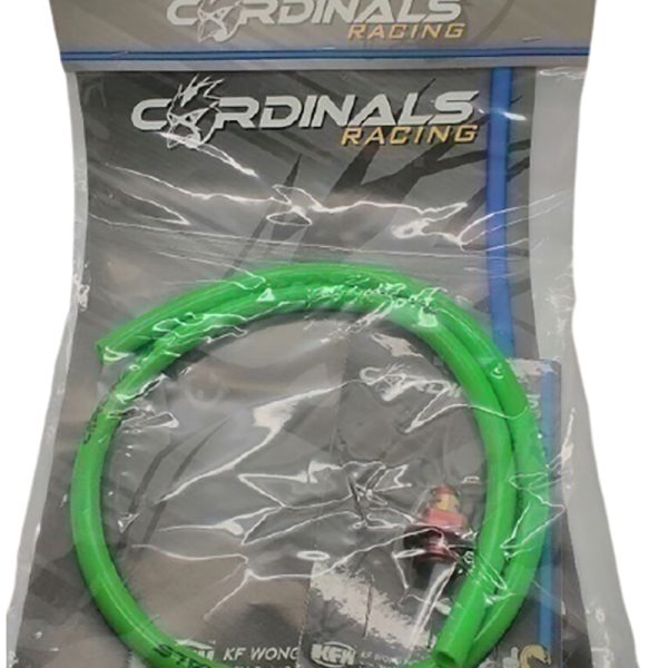 Cardinals Racing - Oil tap with hose CARDINALS green