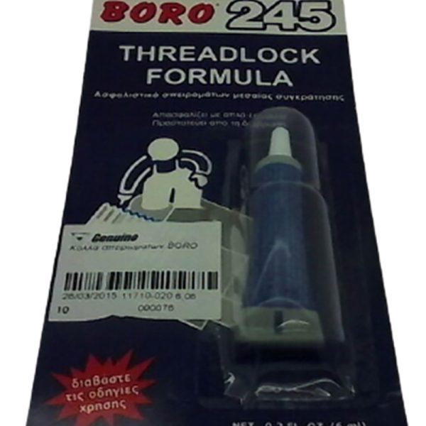 Boro - Glue BORO for bolts 245 10ml