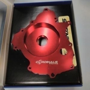 Cardinals Racing - Cover dry plate Yamaha Crypton 135 CARDINALS red