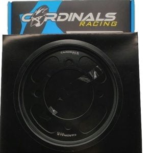 Cardinals Racing - Καλυμμα γραναζιου πισω  Yamaha Crypton 135 CARDINALS μαυρο