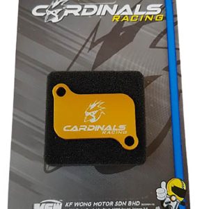 Cardinals Racing - Cover air cut Yamaha Cryptom 135 CARDINALS gold