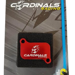 Cardinals Racing - Cover air cut Yamaha Crypton 135 CARDINALS red