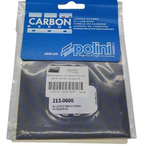 Polini - Φυλλο reed 0,30 carbon POLINI (μπλε σκουρο γραμματα)