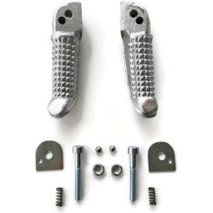 NIKME - Footrets alloy with angle pin R+L ASTREA/CRYPTON/Ζ125)