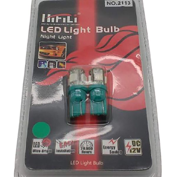 Hifili Led - Bulb LED 2113 5 LED green HIFILI