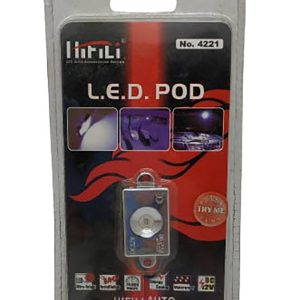 Hifili Led - Φωτακι LED 4221 κοκκινο με 2 ακρα/τρυπουλες HIFILI