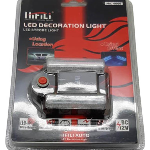 Hifili Led - Φωτακι LED 4006 κοκκινο που αναβοσβηνει HIFILI