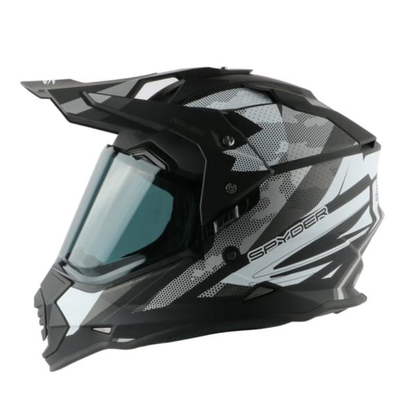 Spyder - Helmet Dual Sports HEX RAVEN Spyder black/grey M