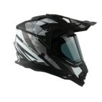 Spyder - Helmet Dual Sports HEX RAVEN Spyder black/grey M