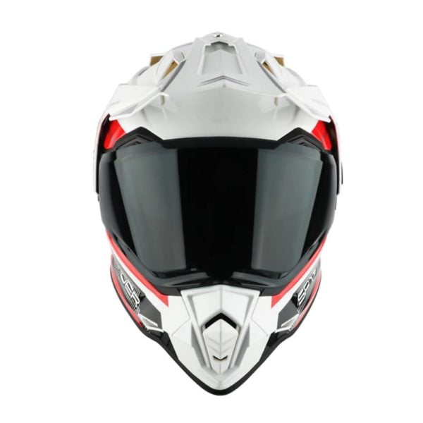 Spyder - Helmet Dual Sports HEX RAVEN Spyder white/red M