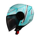 Spyder - Helmet open Reboot Spyder blue/turquase L