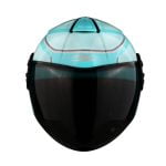 Spyder - Helmet open Reboot Spyder blue/turquase M