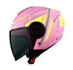 Spyder - Helmet open Reboot Integra Spyder pink /yel L