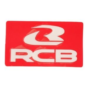 Racing Boy (RCB) - Sticker transfer 16x3,5cm red RCB (RACING BOY)