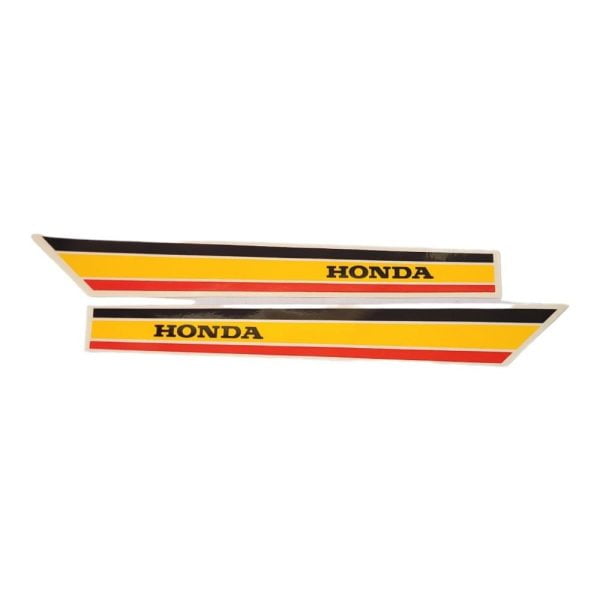 Others - Sticker Honda C90 black/yellow/grey