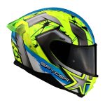 Spyder - Helmet Full Face FURY Spyder yellow/blue M