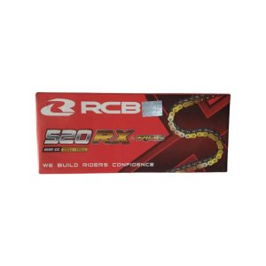 Racing Boy (RCB) - Αλυσιδα RCB (RACING BOY) 520X120 RX-series oring χρυση