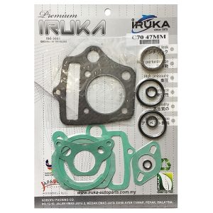 Iruka - Gaskets Honda C70 head 47mm IRUKA set