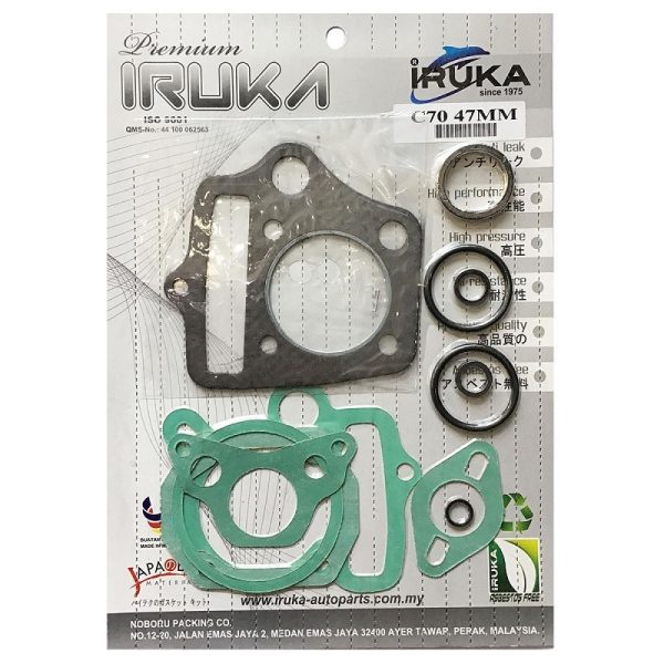 Iruka - Φλαντζες Honda C70 47mm κεφαλης IRUKA σετ