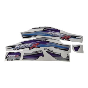 Gazzenor - Sticker Kawasaki Kazer purple set