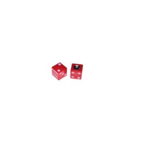 Others - Valve caps dice red set